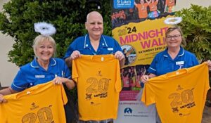 St Luke’s Hospice urge people to sign up for Midnight Walk