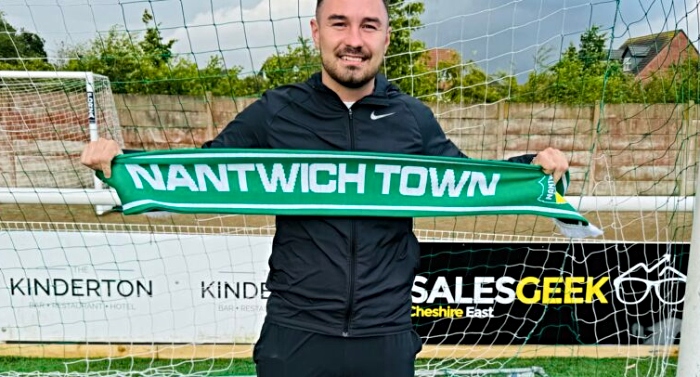 new signings for Nantwich Town - Cole Lonsdale