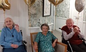 Centenary celebrations for three Nantwich residents