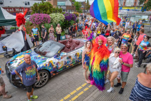 Hundreds attend Nantwich Pride event in town