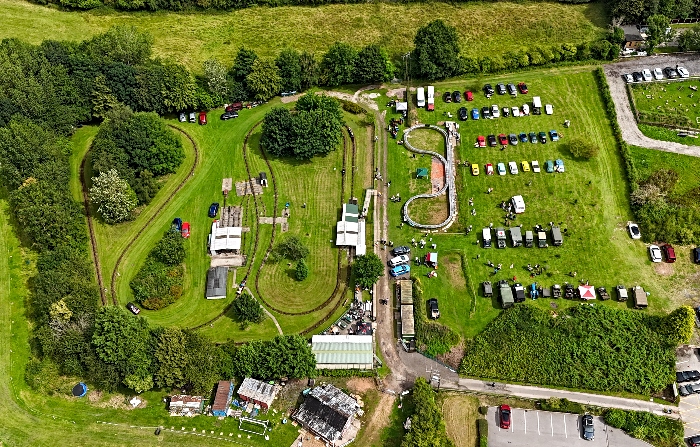 Aerial view of Steam & Vintage Rally 2024 (1) (1)