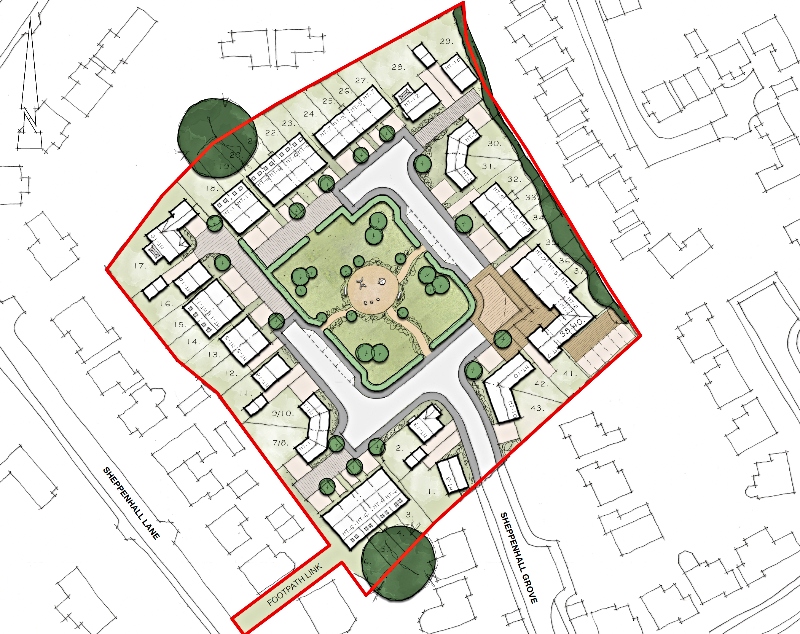 Aston Cricket Club - houses Master Plan