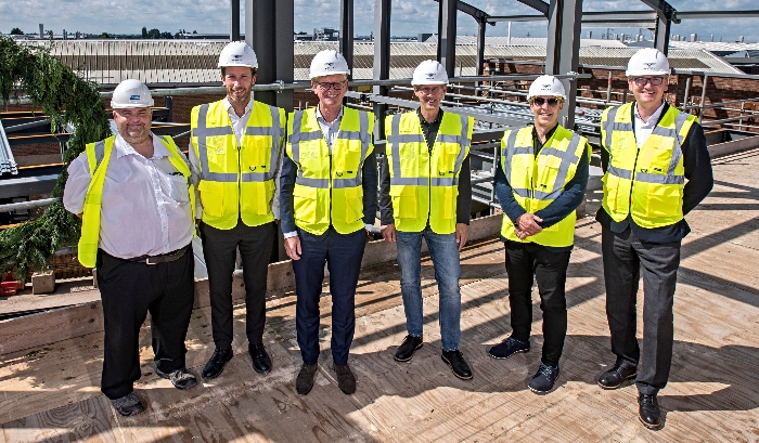 Bentley Motors topping out of new Design Centre