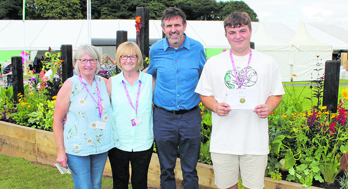 Gold medals for green-fingered Reaseheath duo at RHS Tatton