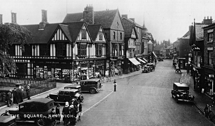 Nantwich Square BW - Our High Street exhibition