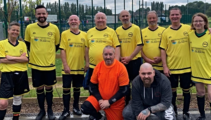 Nantwich Walking Football take part in charity tournament