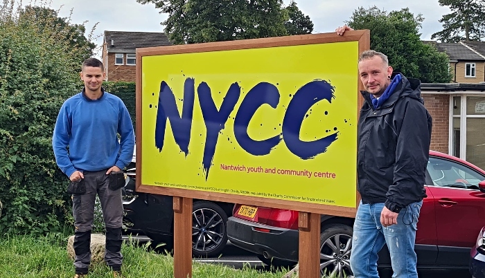 New NYCC centre - wood merchants help out