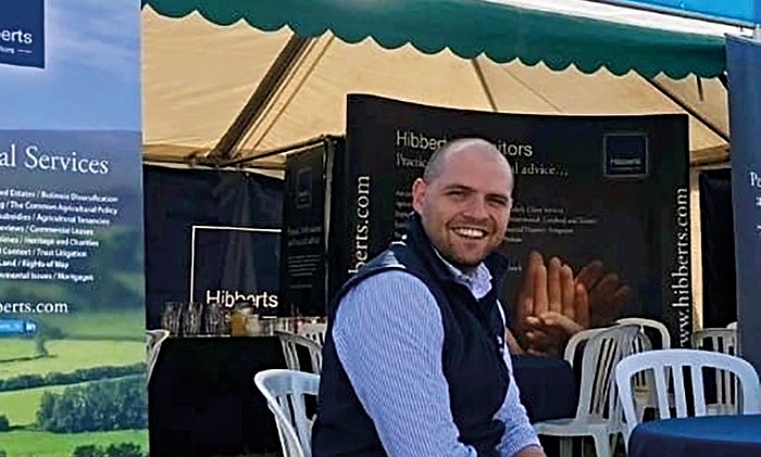 Oliver Lewis - Nantwich Show honorary solicitor from Hibberts