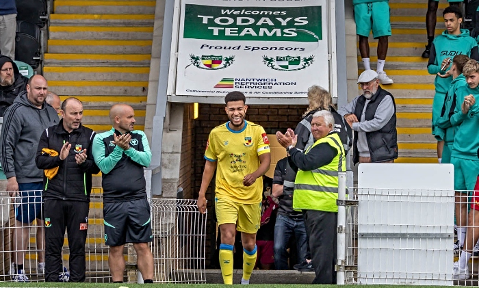Nantwich Town captain Bourne hailed for decade at club