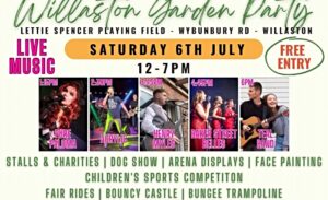 Willaston Garden Party to be staged Saturday July 6
