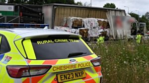 Cheshire Police target waste crime, stolen caravans and machinery