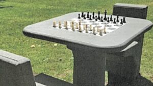 Nantwich councillors consider concrete chess tables for town