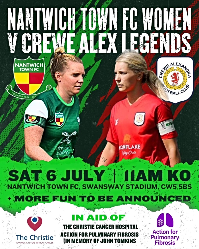 ‘Nantwich Town FC Women vs Crewe Alex Legends’ - poster (1)