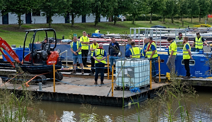 Canal and River Trust health and safety day Aqueduct Marina