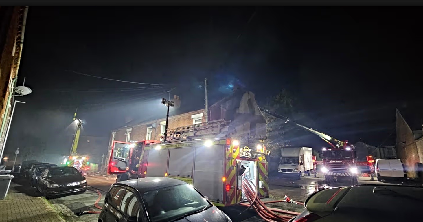 Catherine Street fire in Crewe 1