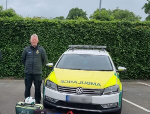 Nantwich first responder stopped by NWAS from using blue lights