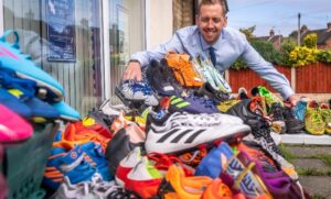 Charity kicks off football boots collection at Nantwich Town