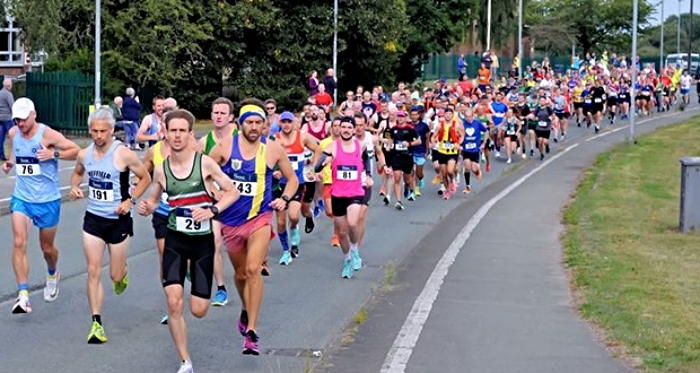 South Cheshire Harriers 20-mile road race