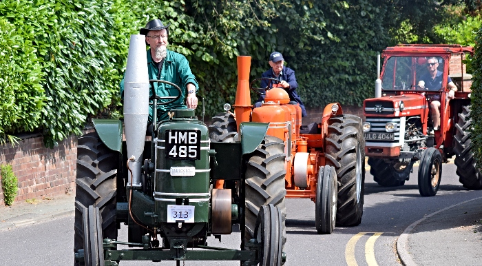 Tractors in the vehicle parade (1)