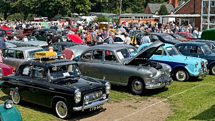 Vehicles on display on Audlem Playing Field (1) (1)