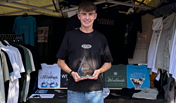 Zak Boffey - Without A Cause winner of young traders competition