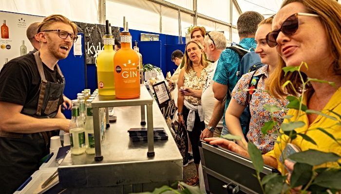 marquee shot 2023 - Food Festival crowds