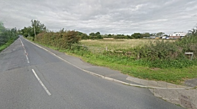 Coppenhall Moss site, Crewe (Google) - set for travellers site