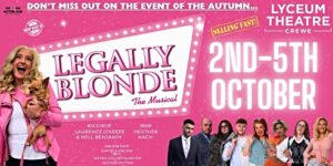 Acton AOS to stage “Legally Blonde” at Crewe Lyceum