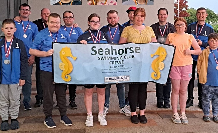 Members of Seahorse Swimming Club at the Ellesmere Port Sports Village (1)