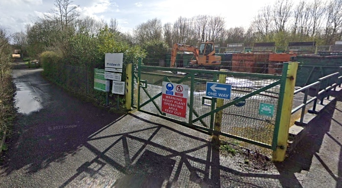 Middlewich HWRC - pic by Google