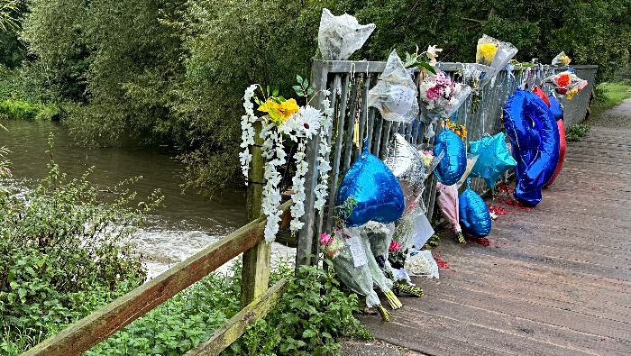 River Weaver weir footbridge - Sunday 8-9-24 (4)