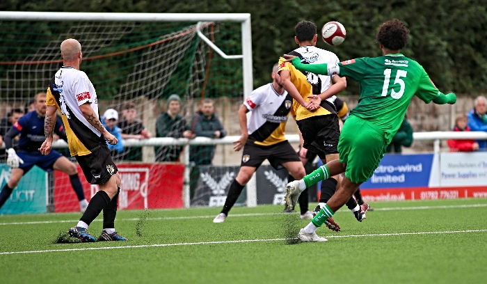 Second-half - winning Dabbers goal - substitute Gio Loureiro (No.15) produces a moment of magic into the top corner (1)