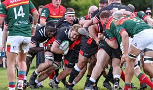 Crewe & Nantwich RUFC v Sandbach 4 - by Tony Pennance