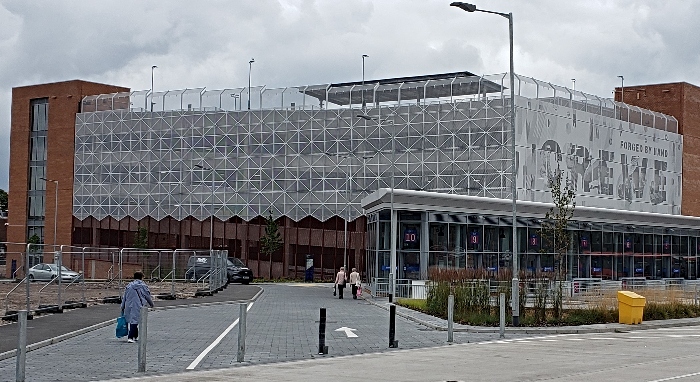 Crewe multi-storey car park - pic by LDRS