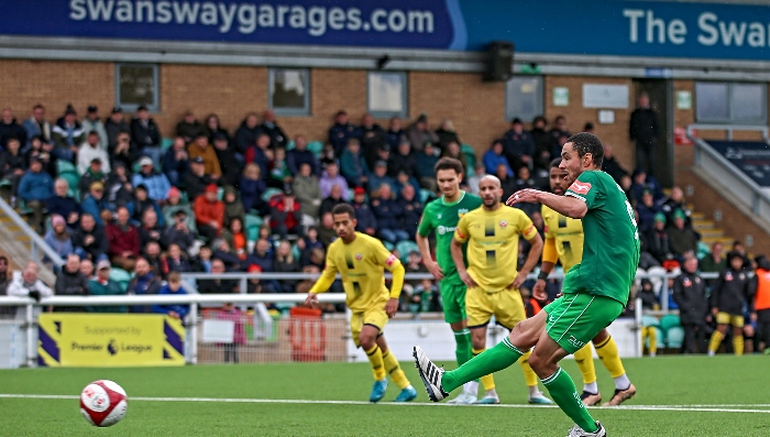 First-half - third goal - Byron Harrison penalty (1)