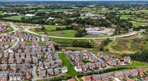 Kingsbourne estate and Reaseheath bypass - by Jonathan White