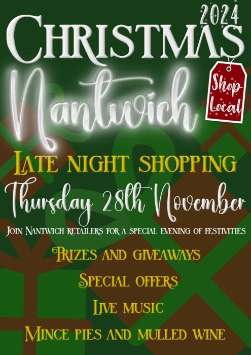 Nantwich Late Night Shopping 2024