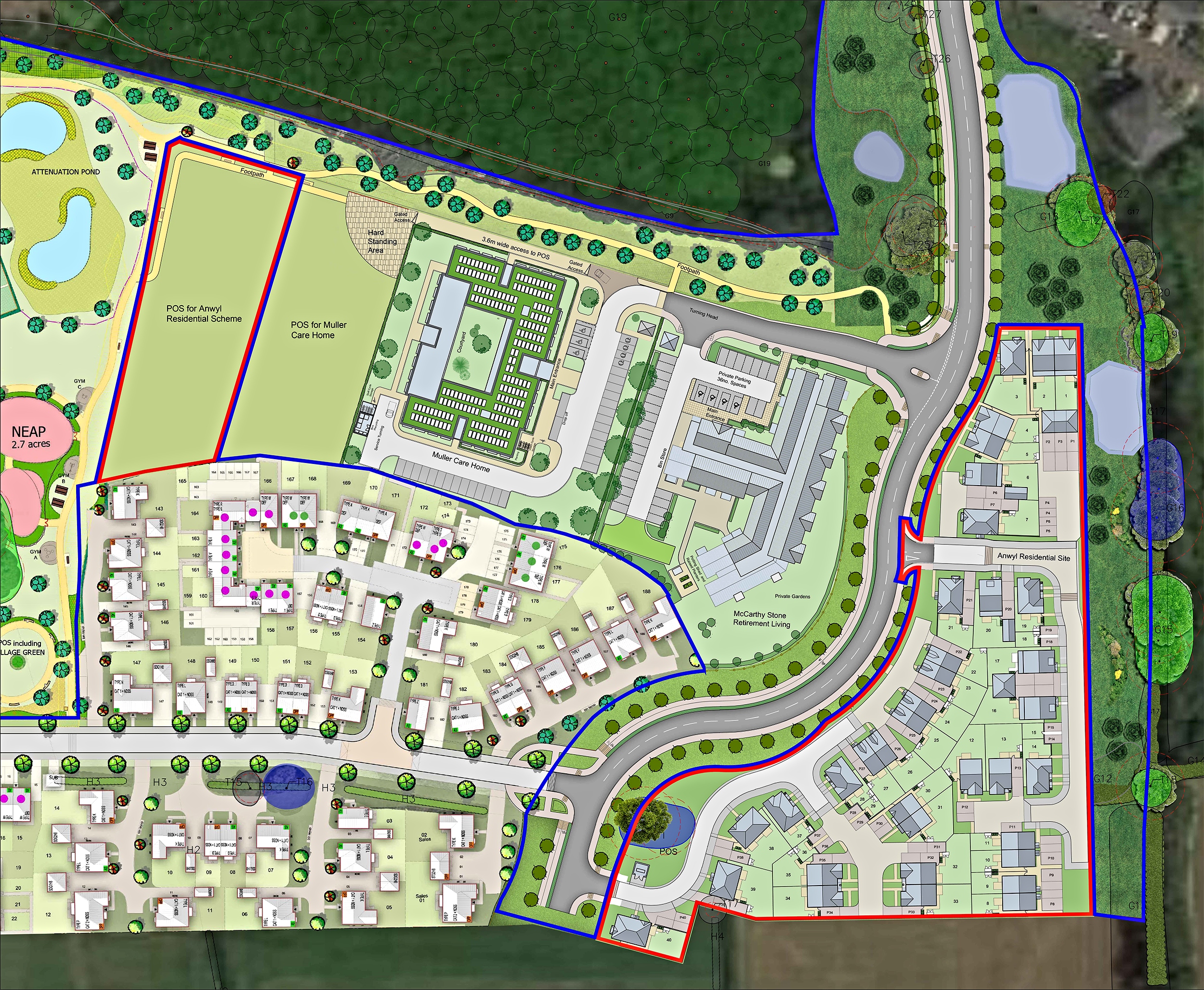 Maylands Park - Residential Care and Retirement Masterplan