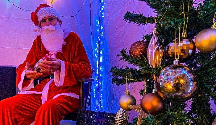 Publicity photo - Santa Claus in his Grotto (1)