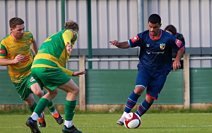 Second-half - new Dabbers signing - Iraq international forward Ali Hayder on the ball (1)