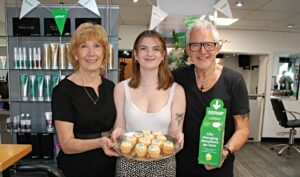 Brew time at Nantwich salon for Macmillan Cancer