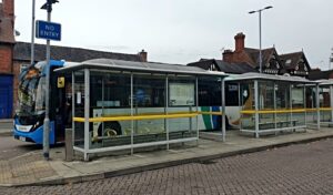 nantwich bus and bus station - pic by Jan Roberts