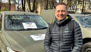 Nantwich man’s driving missions to help Ukraine families