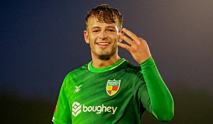 Full-time - Kai Evans celebrates his hattrick (2) (1)