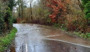 Storm Bert brings flooding to parts of South Cheshire