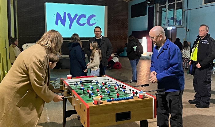 NYCC sports hall opening