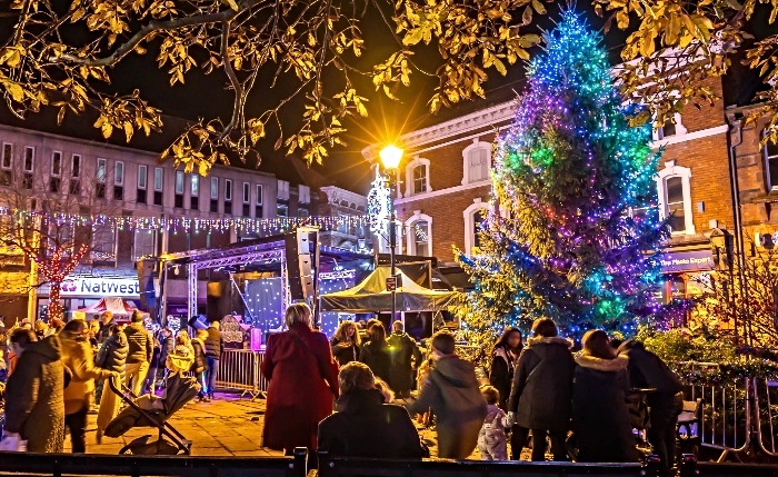 Nantwich Christmas Lights switch-on