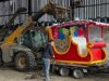 Round Table repairs crumbling Santa float in time for Nantwich tour