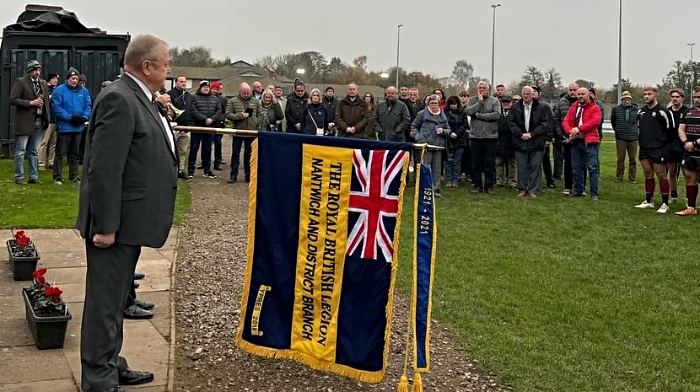 rugby remembrance sunday at bowdon