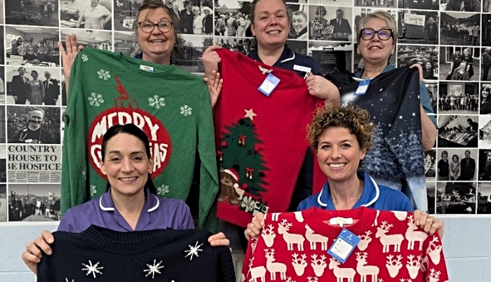 Christmas Jumper Day for St Luke's Hospice